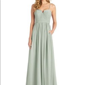 AZAZIE LARA bridesmaids dress in Silver Size 10/12